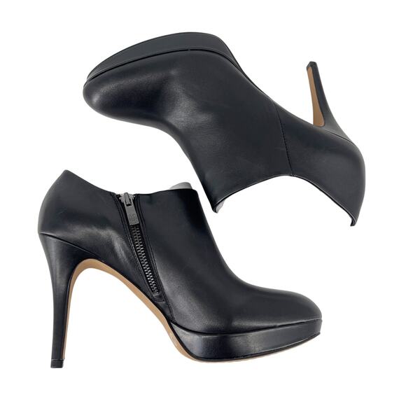 Vince Camuto Elvin Platform Leather Bootie Side Zip Size 10 NEW without Box NWOB - Picture 5 of 10